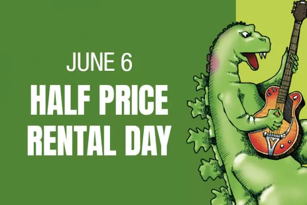 Half Price Rental Day